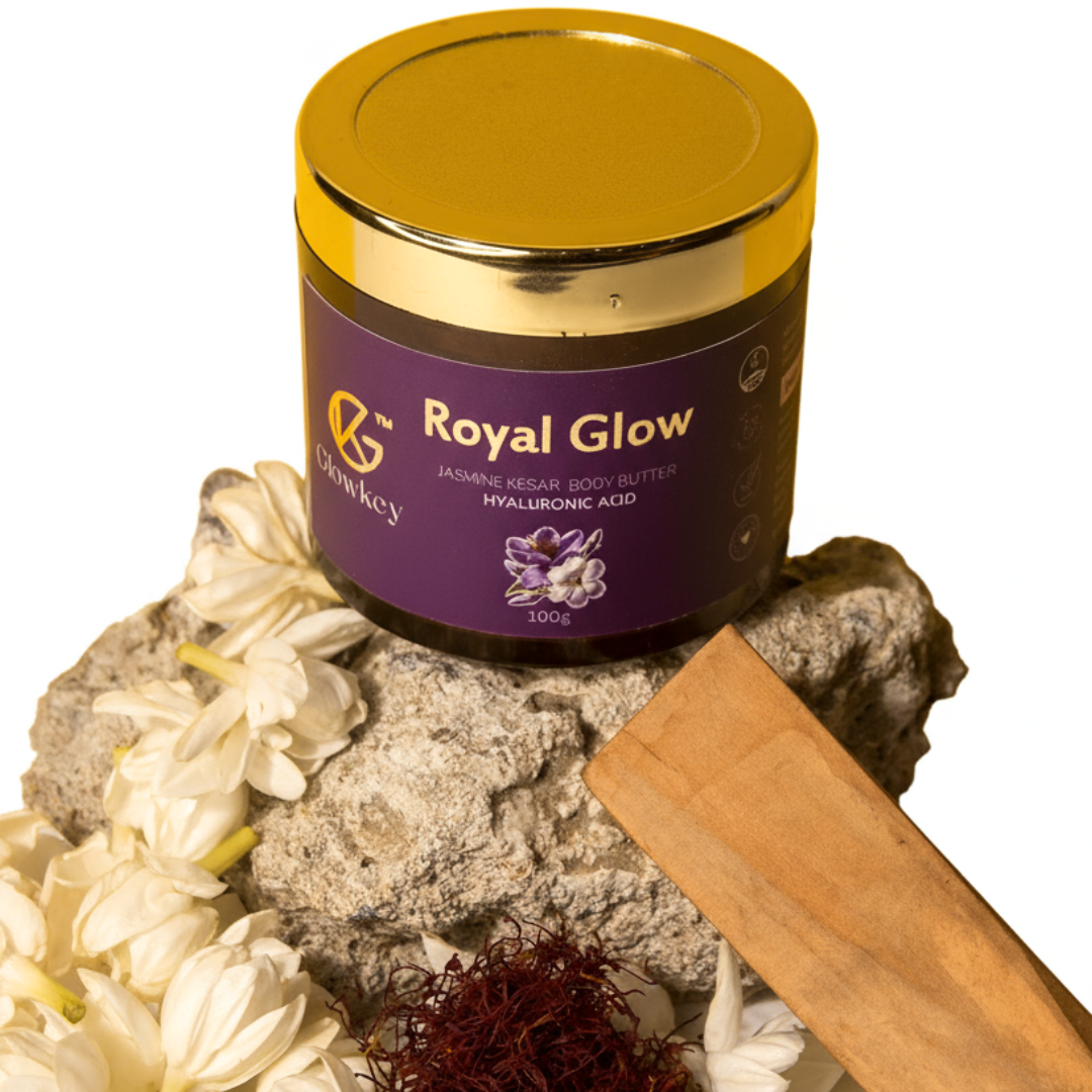 Royal Glow (Kesar & Jasmine) | Body Butter With Hyaluronic Acid