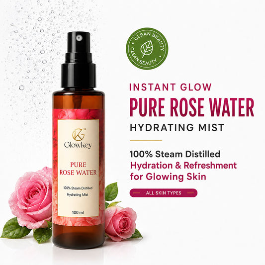 100% Pure Rose Water (Steam Distilled)