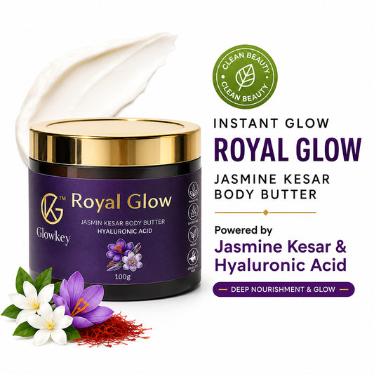 Royal Glow (Kesar & Jasmine) | Body Butter With Hyaluronic Acid