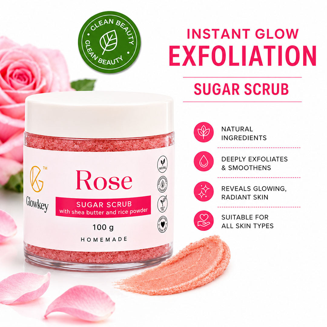 Rose Sugar Scrub