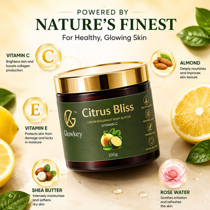 Citrus Bliss (Lemon Bergamot) | Body Butter With Vitamin C