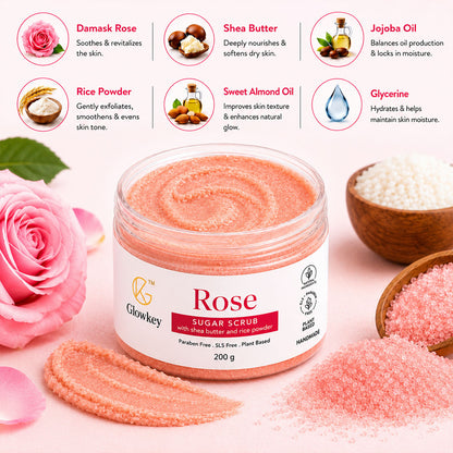 Rose Sugar Scrub