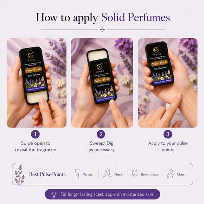 Solid Perfumes | Plant-based | Alcohol free | 10g