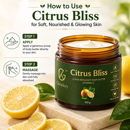 Citrus Bliss (Lemon Bergamot) | Body Butter With Vitamin C