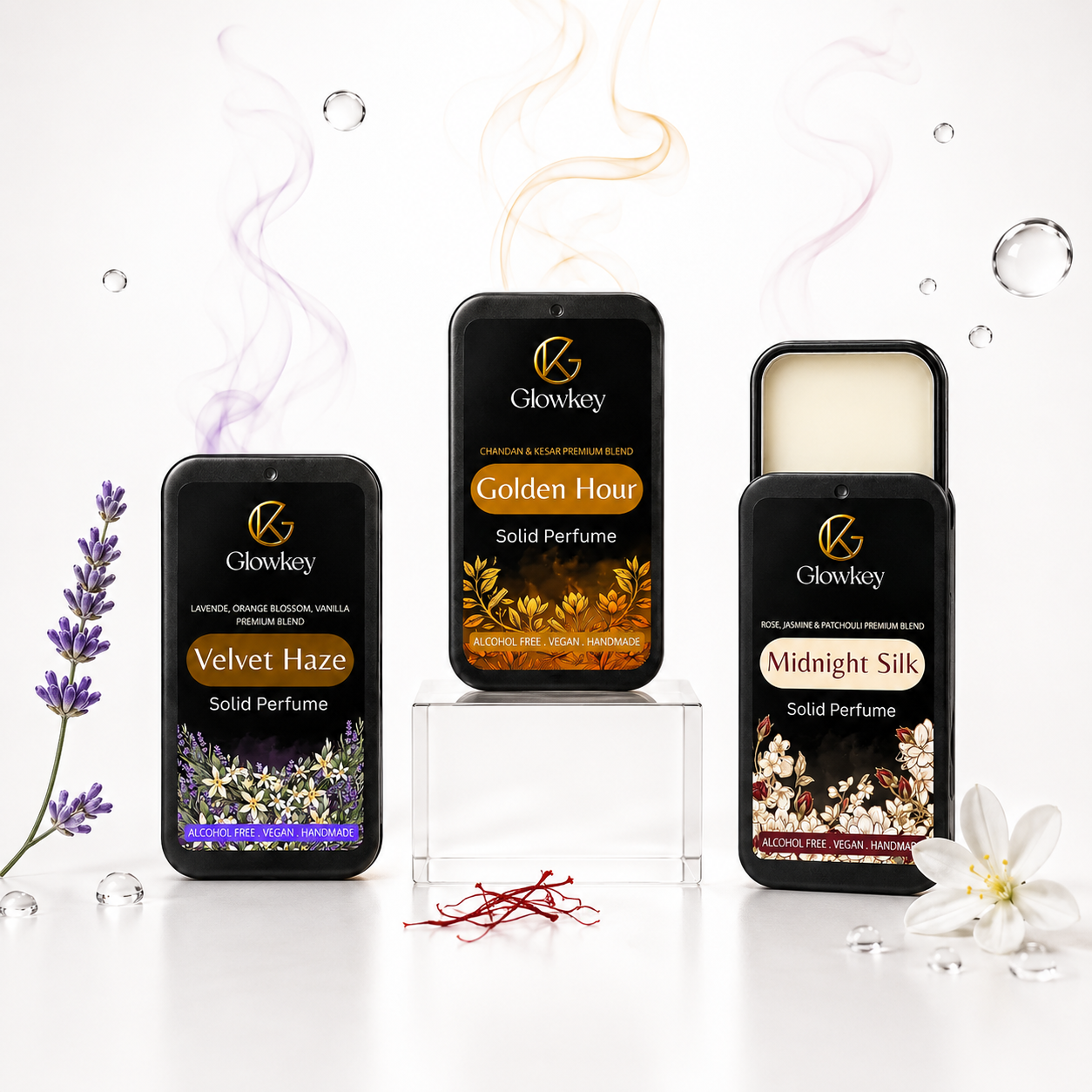 Solid Perfumes | Plant-based | Alcohol free | 10g