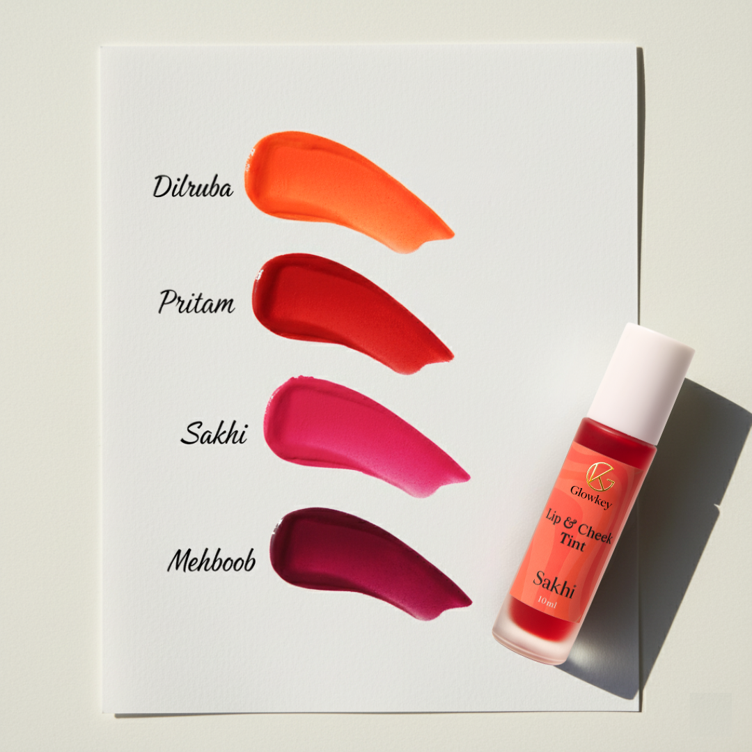 Best Seller Kit | Kumkumadi Thailam | Lip & Cheek Tint | 100% Pure Rose Water