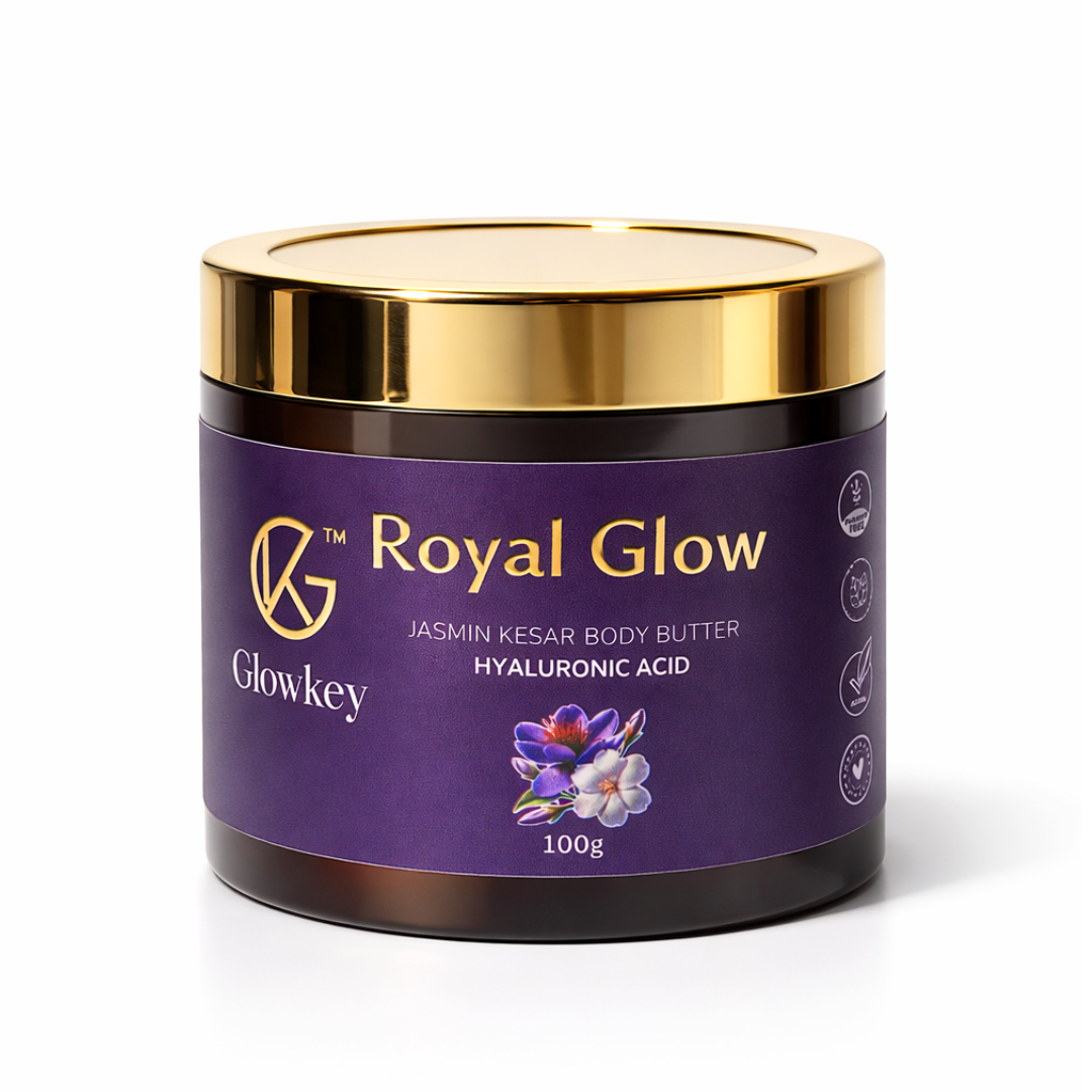 Royal Glow (Kesar & Jasmine) | Body Butter With Hyaluronic Acid
